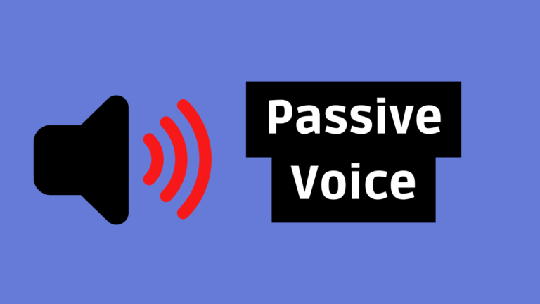 passive voice